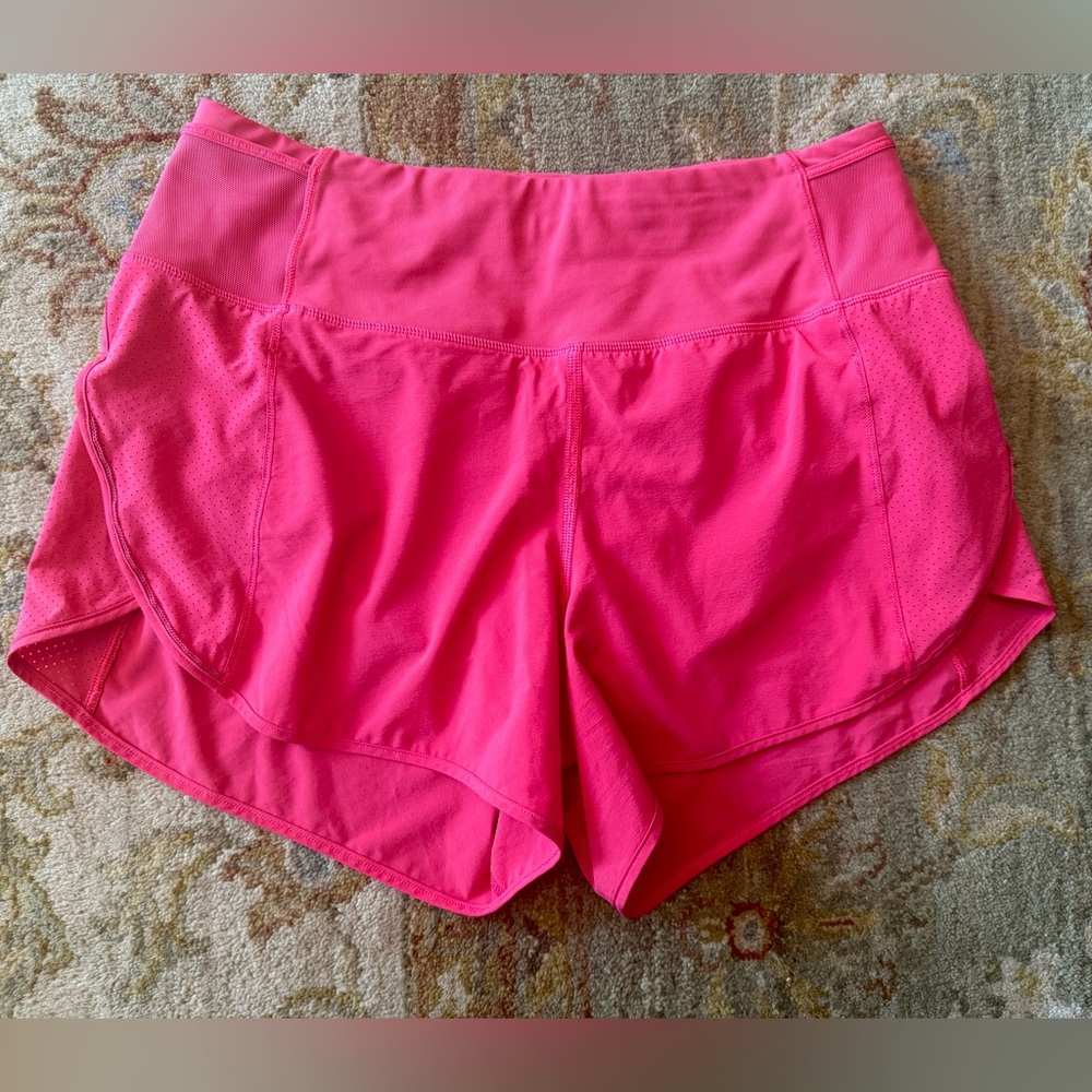 Lululemon shorts size 6.  High rise.  3” inseam